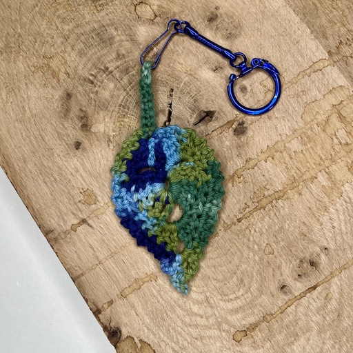 Porte-clé feuille 6
